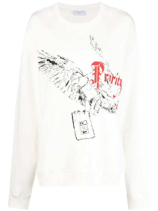 Graphic-Print Sweatshirt