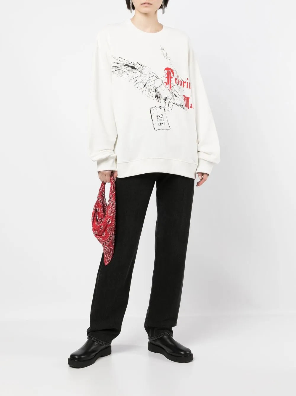 Graphic-Print Sweatshirt