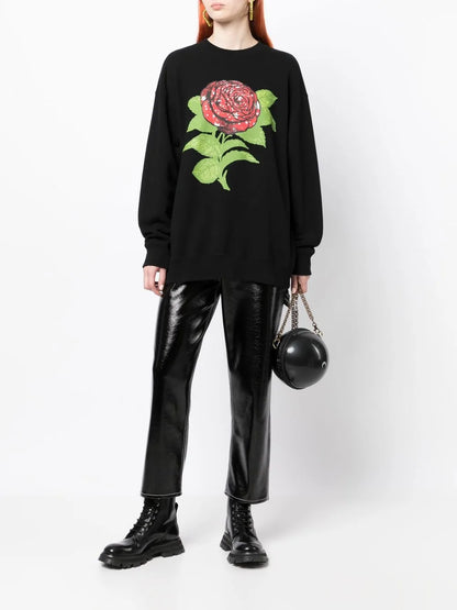 Graphic-Print Sweatshirt
