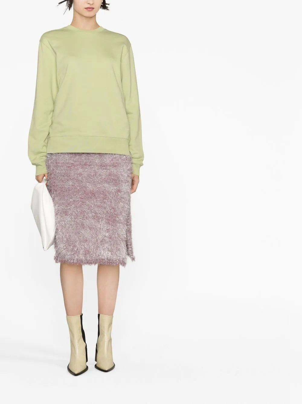 Twist-Detail Sweatshirt