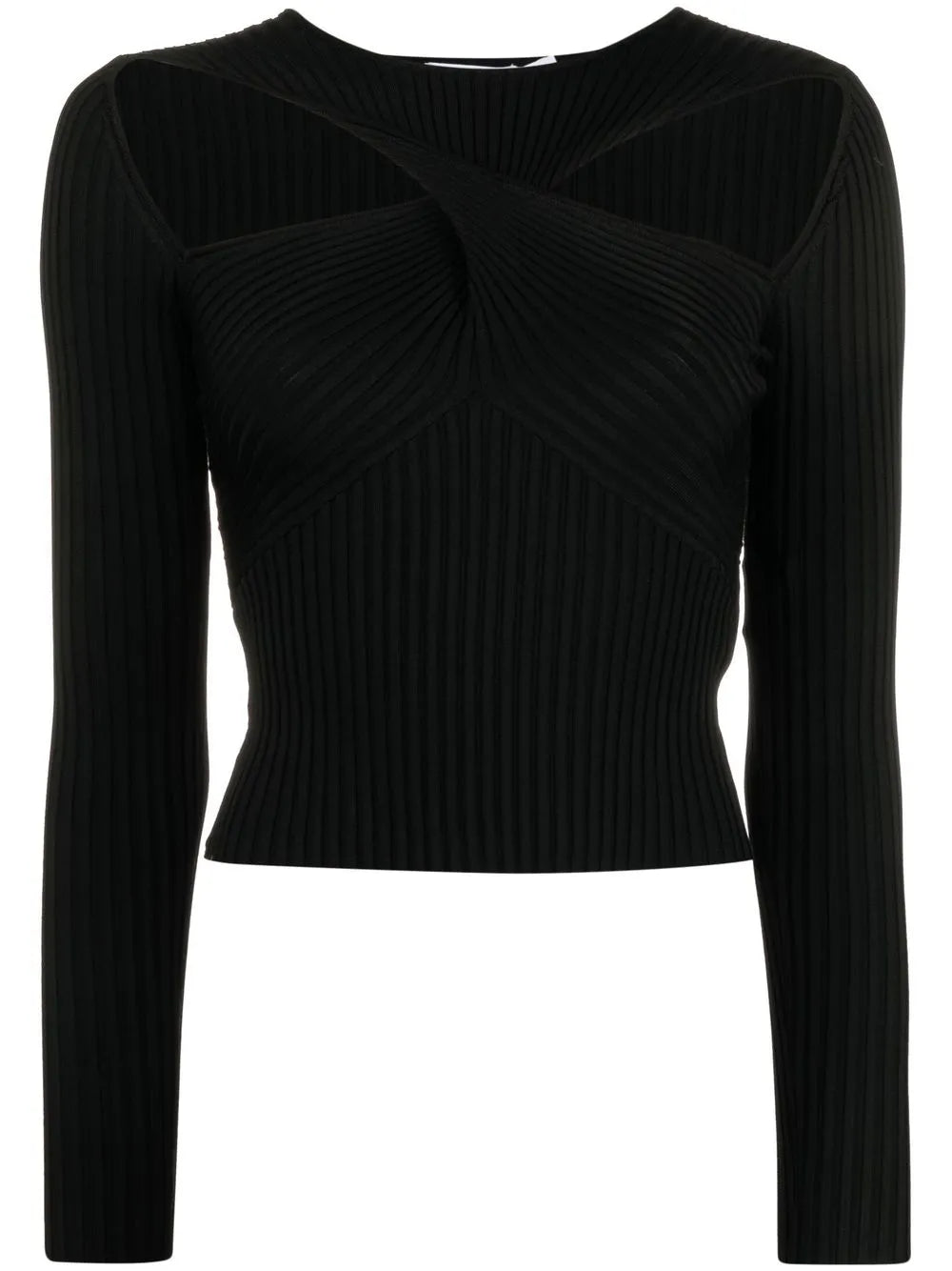 Cut-Out Knitted Top
