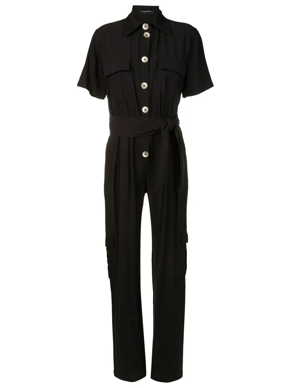 Short-Sleeve Jumpsuit
