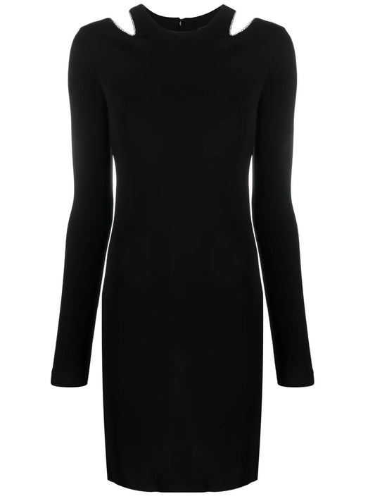 Crystal-Embellished Minidress