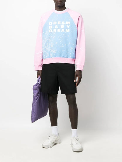 Dream Bleach Colour-Block Sweatshirt