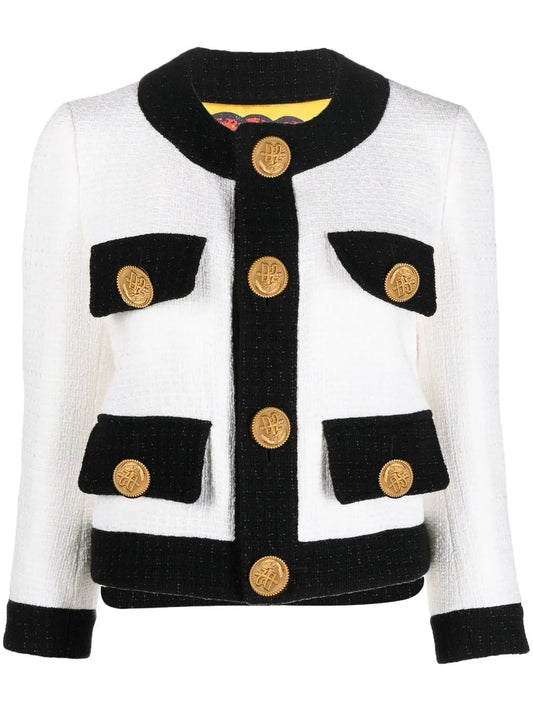 Cropped Tweed Jacket