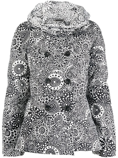 Paisley-Print Puffer Jacket
