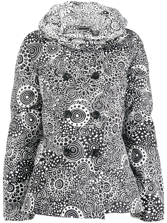 Paisley-Print Puffer Jacket