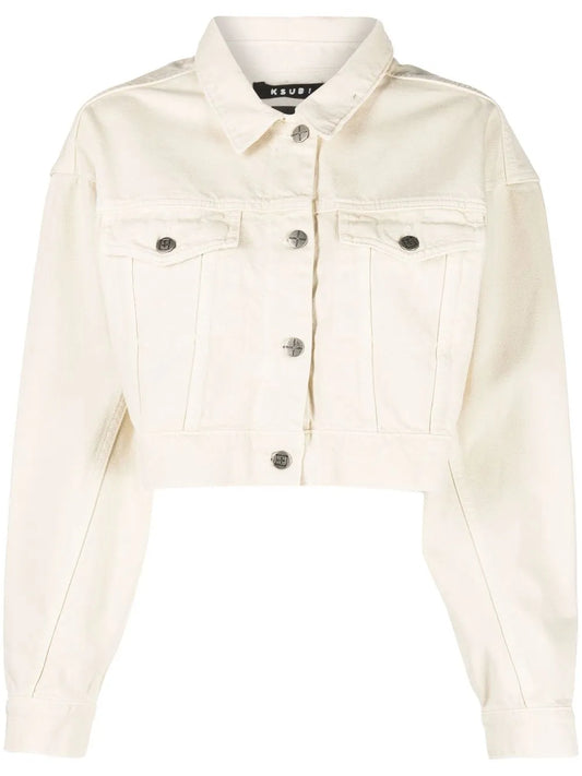 Billie Cropped Denim Jacket