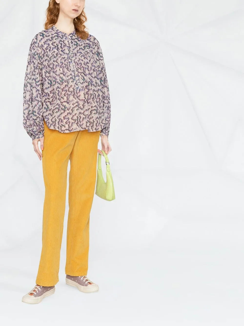 Salika Abstract-Print Blouse