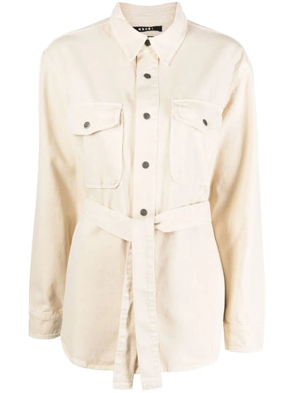 Voyager Tied-Waistband Coat