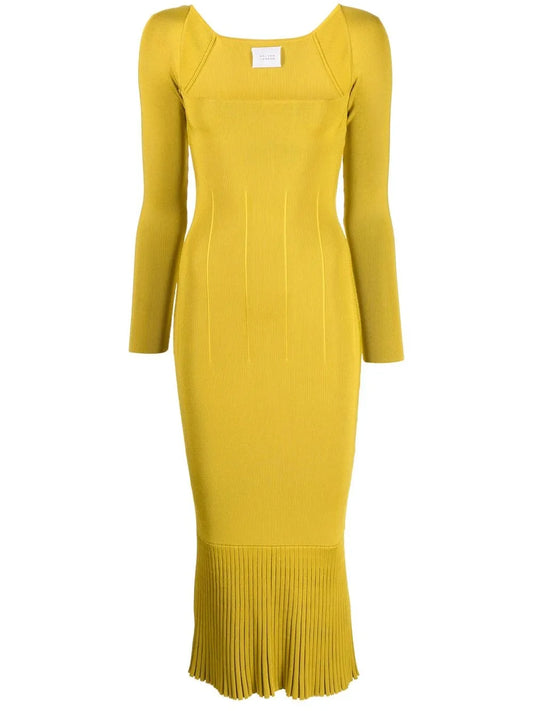 Atalanta Long-Sleeve Knitted Dress