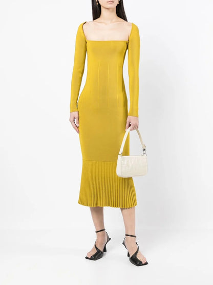 Atalanta Long-Sleeve Knitted Dress