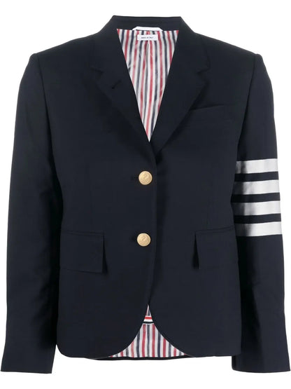 4-Bar Single-Breasted Blazer