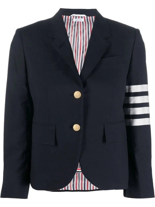 4-Bar Single-Breasted Blazer