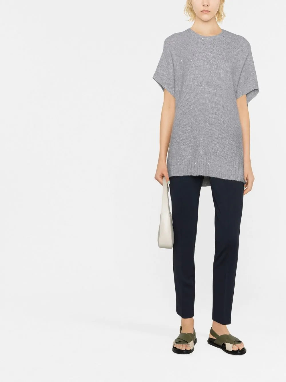 Straight-Leg Tailored Trousers