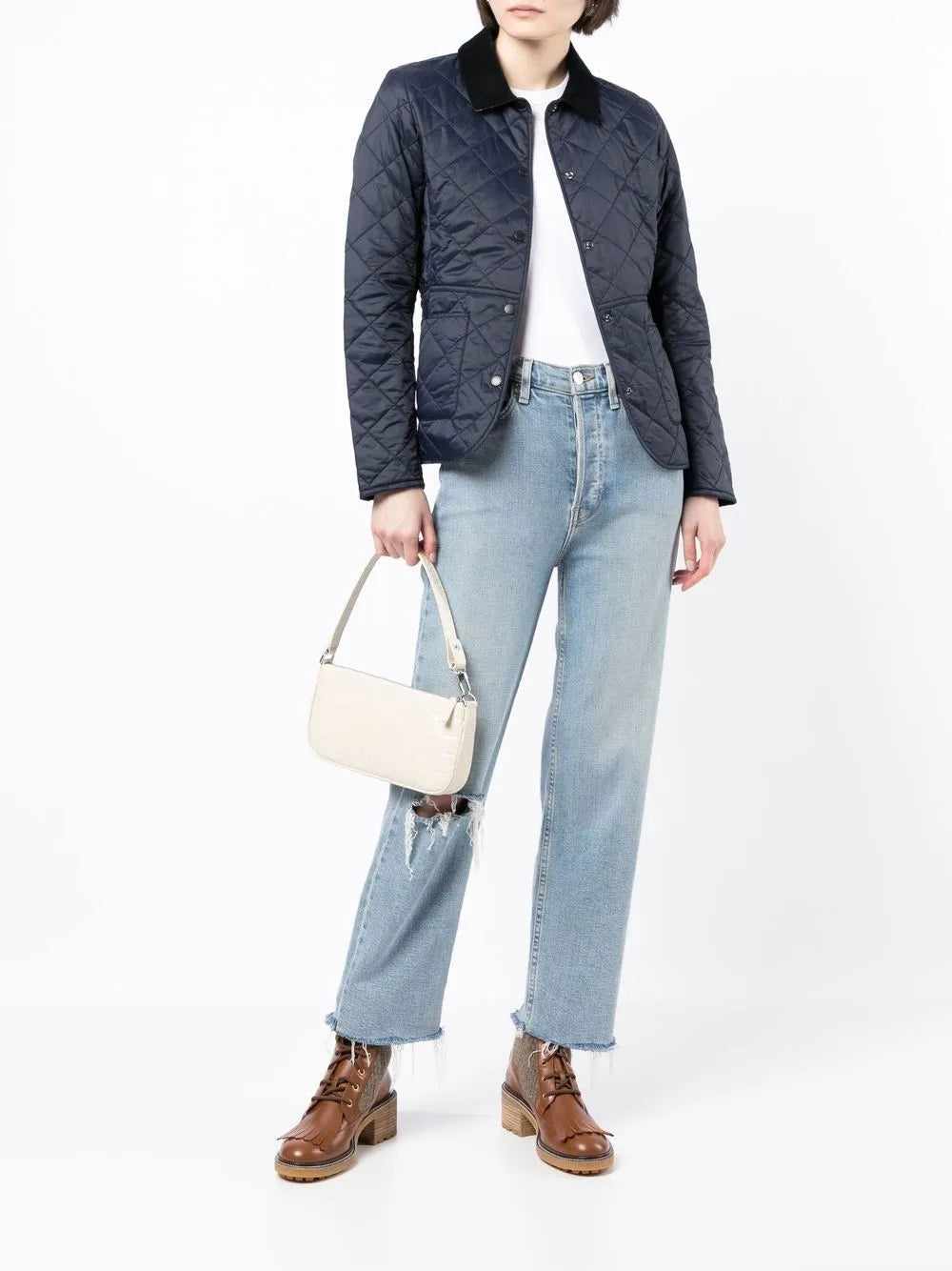 Quilted Bomber Jacket
