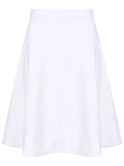 High-Waist Midi Skirt
