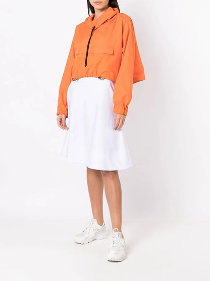 High-Waist Midi Skirt