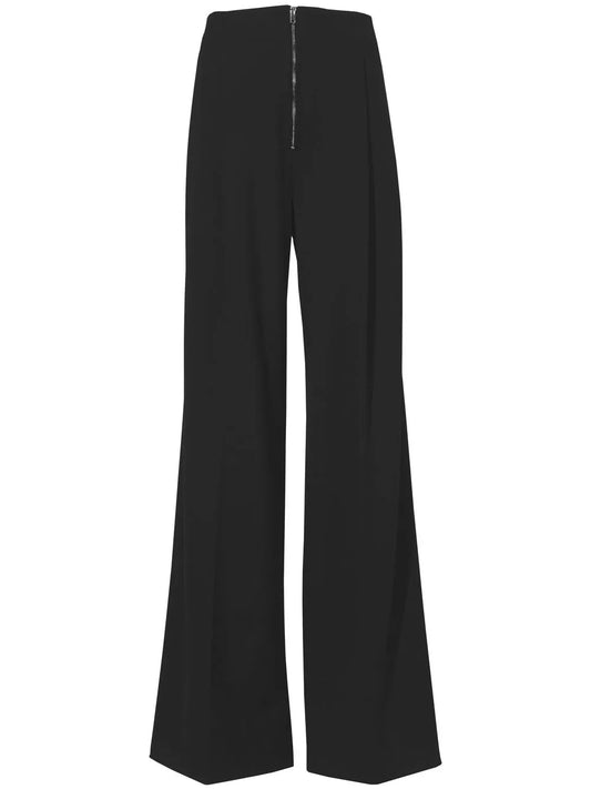 Pleat-Detail Palazzo Pants