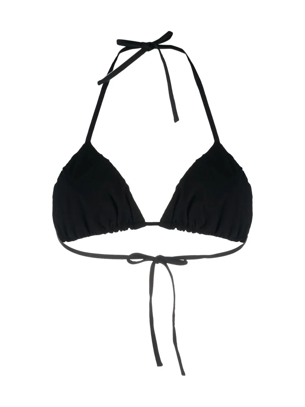 Monogram-Print Halterneck Bikini Top