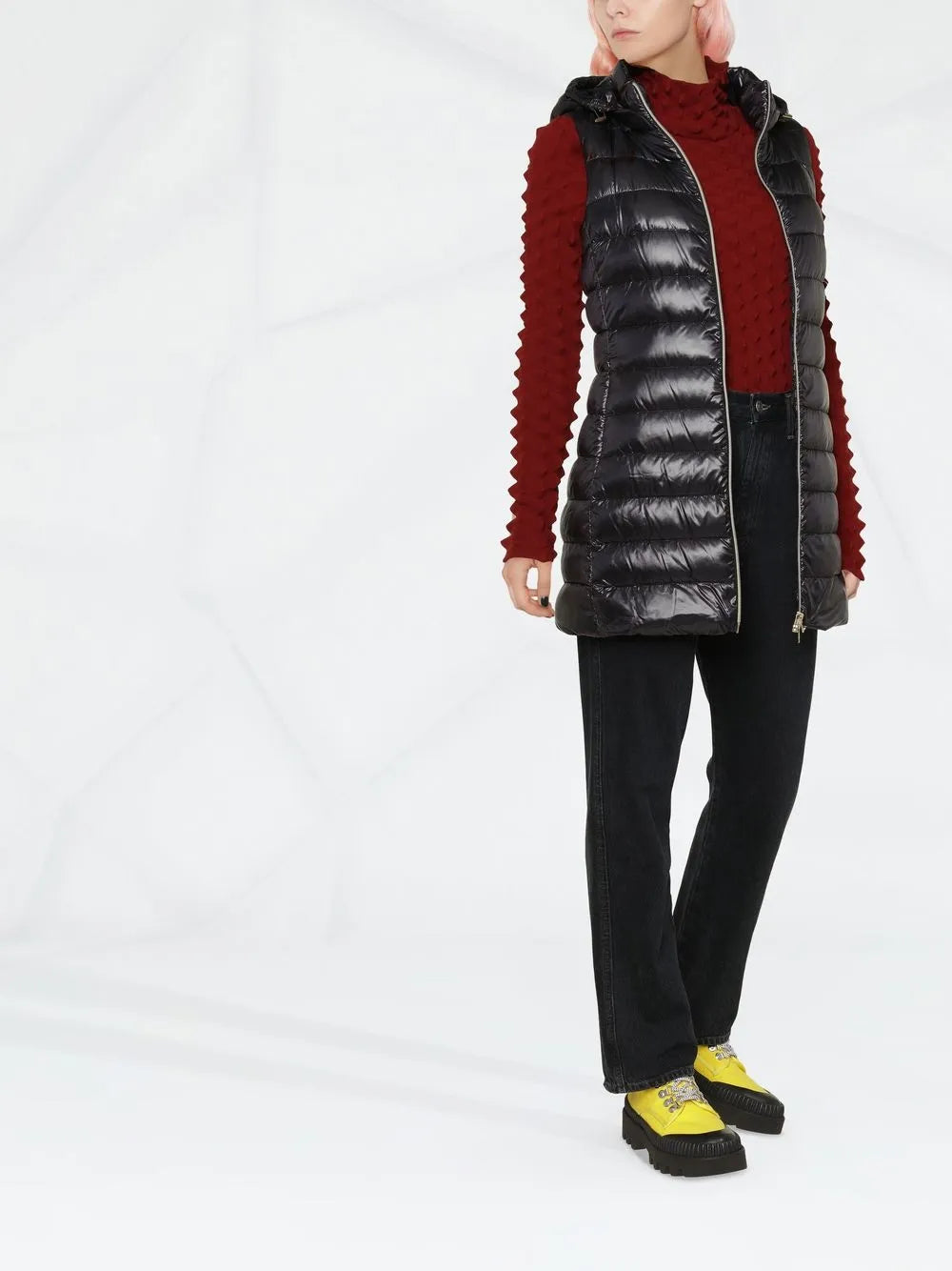 Quilted Hooded Gilet