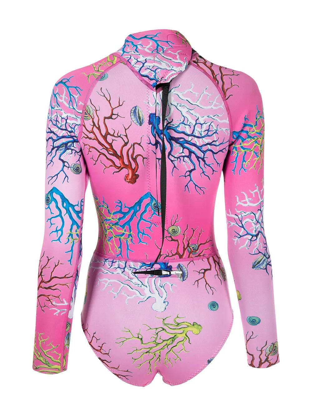 Coral-Print Wetsuit