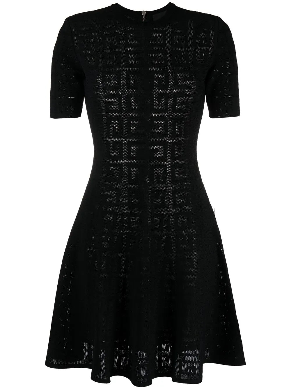 4G Jacquard A-Line Dress