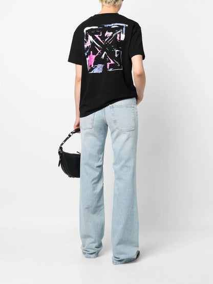 Bleach Baby Baggy Flared Jeans