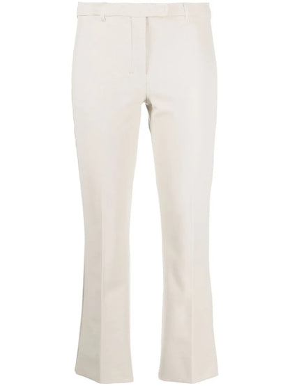 Mid-Rise Cropped Trousers