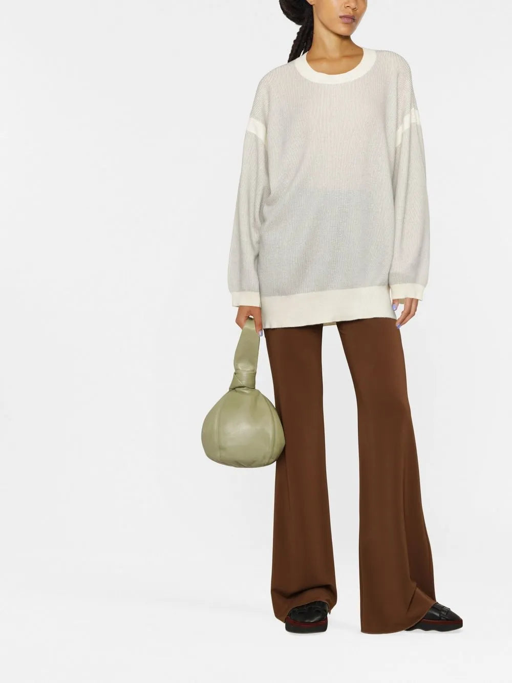 Drop-Shoulder Oversized Jumper