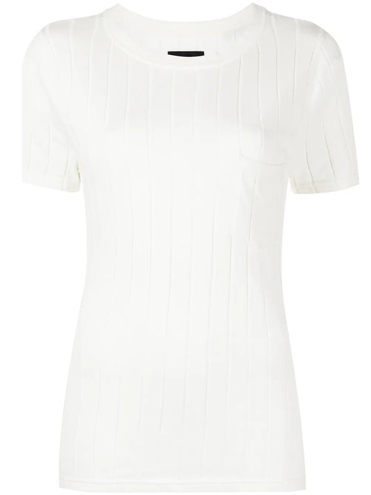 Flavia Silk-Cotton T-Shirt