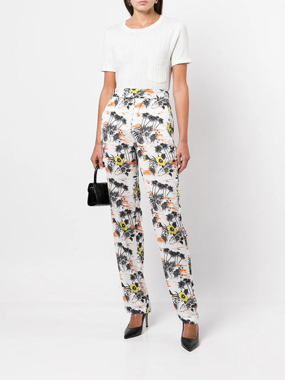Flavia Silk-Cotton T-Shirt