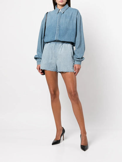 Inez Japanese Denim Short