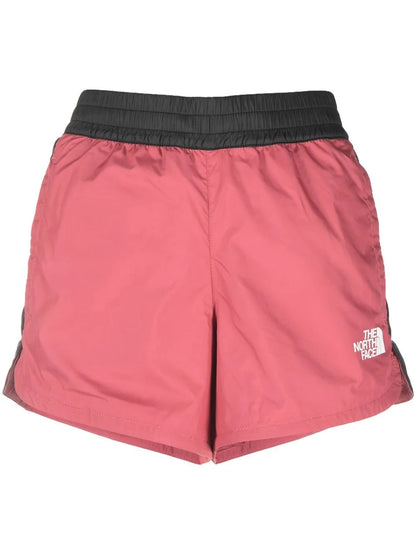 Colour-Block Logo-Print Shorts