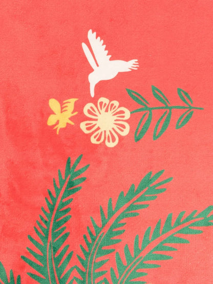 Graphic-Print Terry Towel