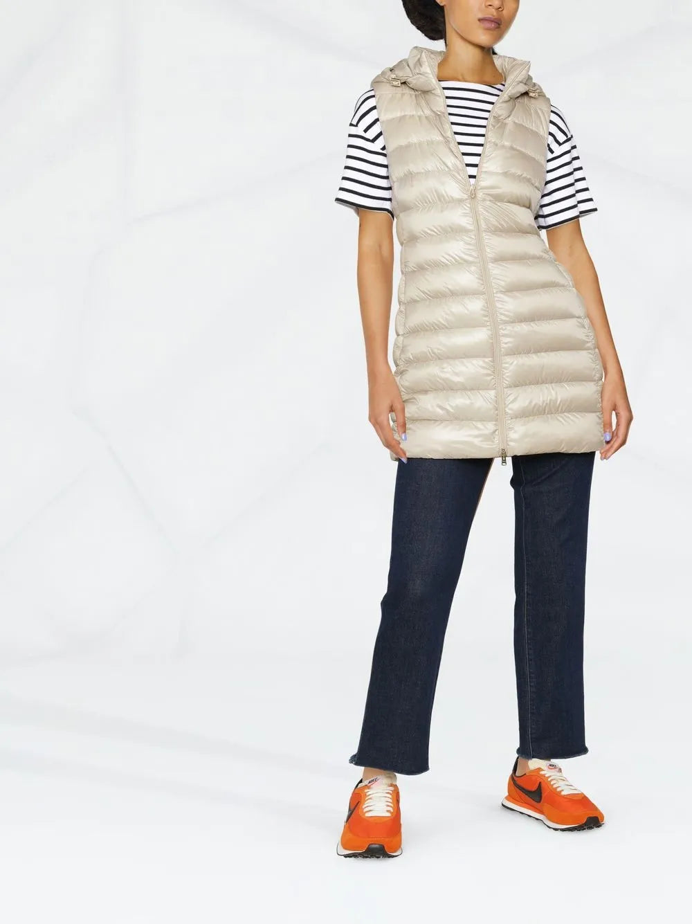 Goose-Down Padded Gilet