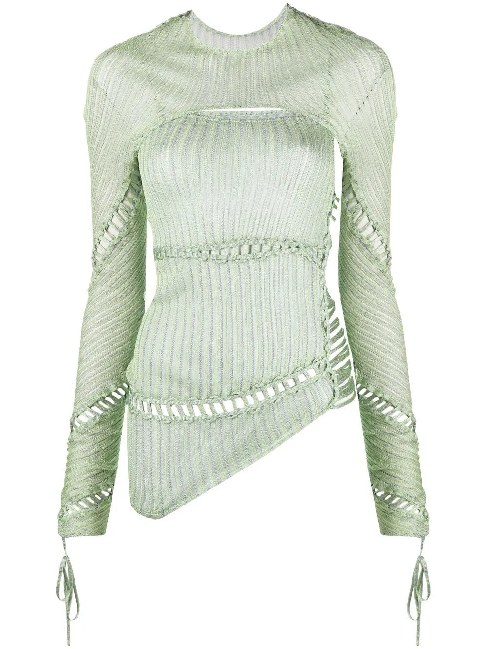 Jigsaw Asymmetric Knitted Top