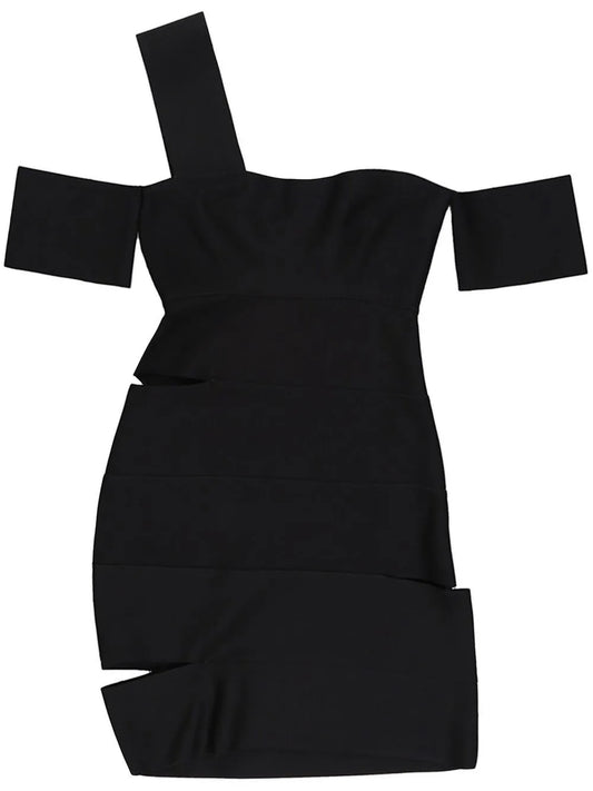 Cut-Out Detail Mini Dress
