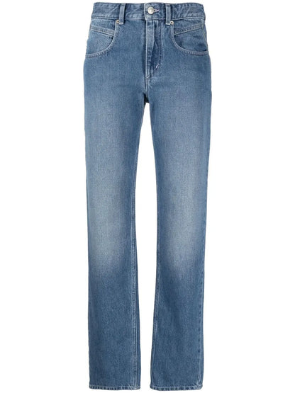Vendelia Straight-Leg Jeans