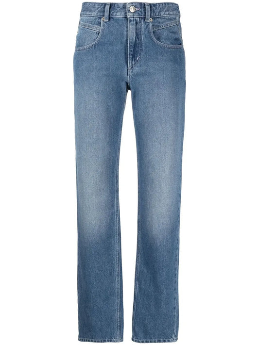 Vendelia Straight-Leg Jeans