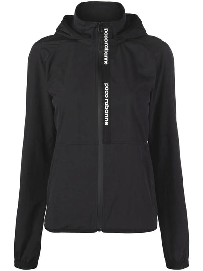 Logo-Tape Hooded Parka Jacket
