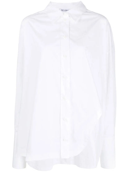 Diana Asymmetric Button-Up Shirt