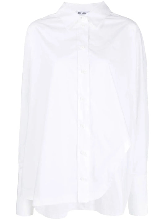 Diana Asymmetric Button-Up Shirt