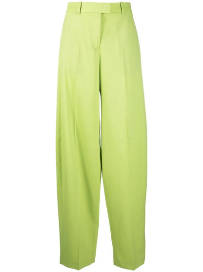 Wide-Leg Tailored Trousers
