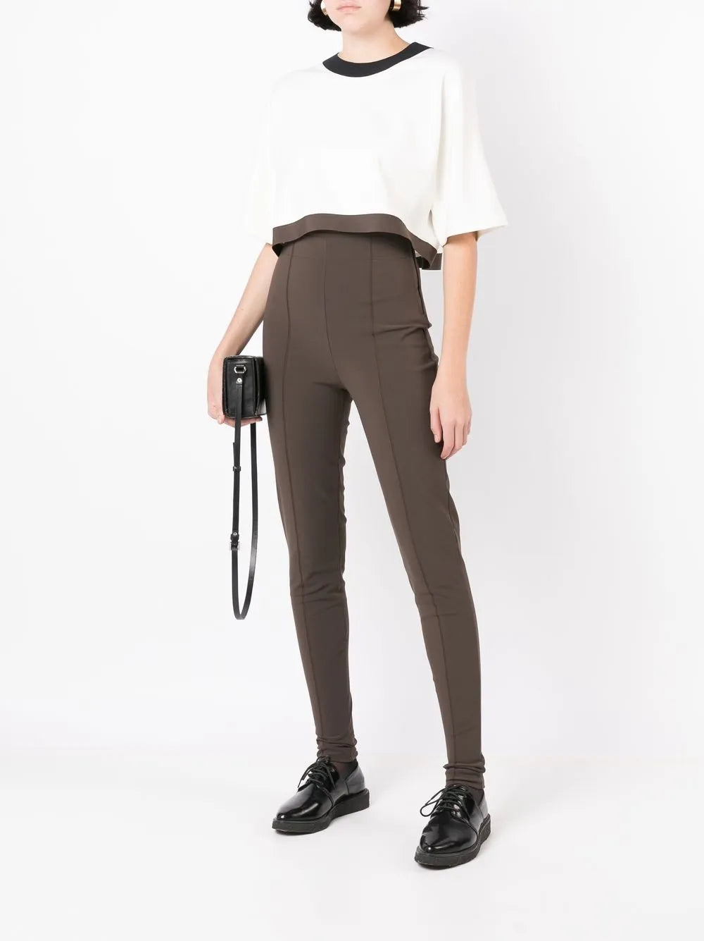 High-Waisted Panelled Leggings