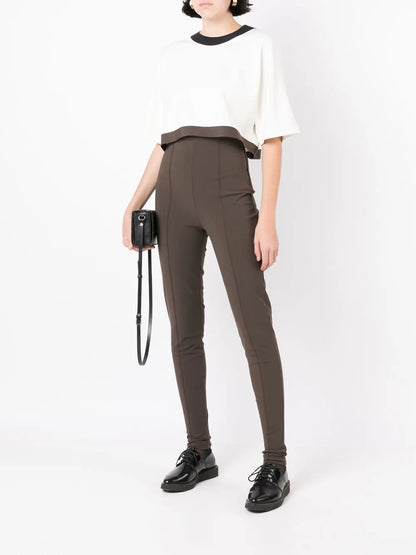 High-Waisted Panelled Leggings