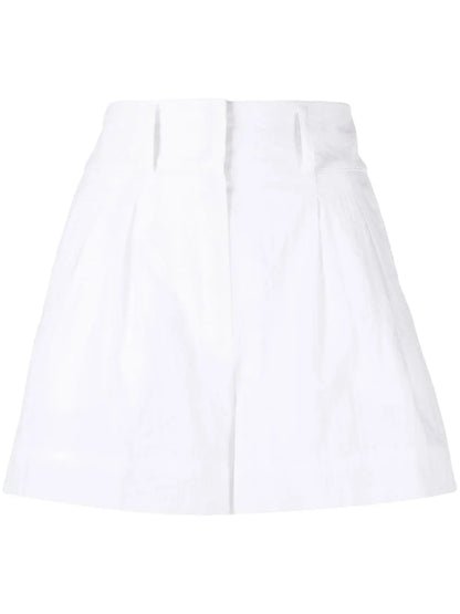 High-Waisted Chino Shorts