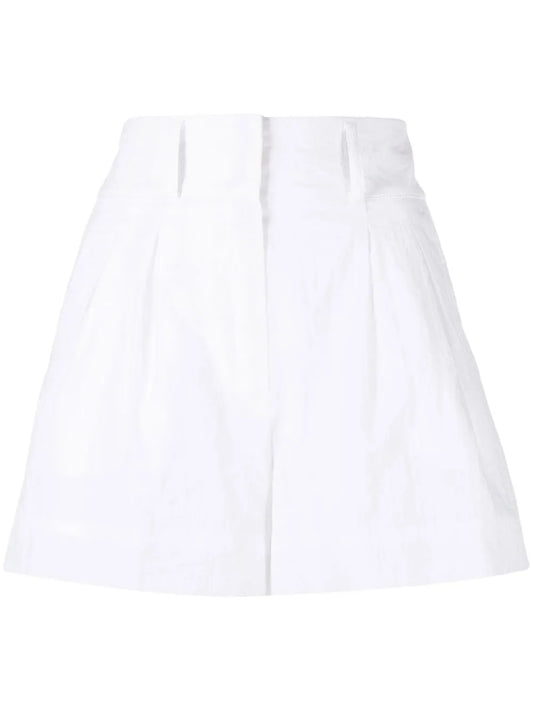 High-Waisted Chino Shorts