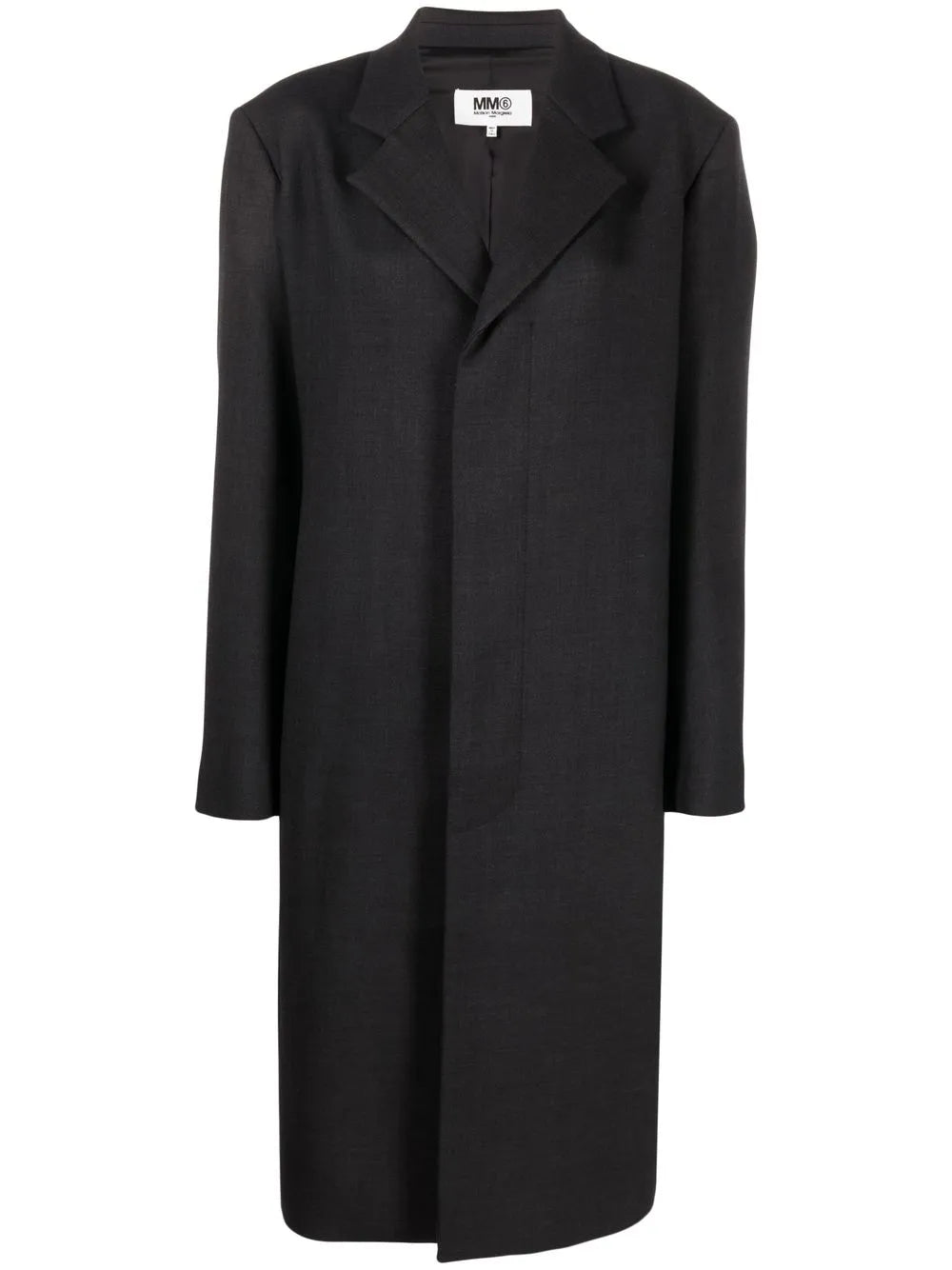 Single-Breasted Tailored Coat