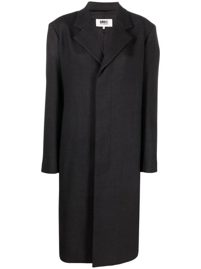 Single-Breasted Tailored Coat
